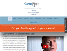 Tablet Screenshot of careerpivot.com